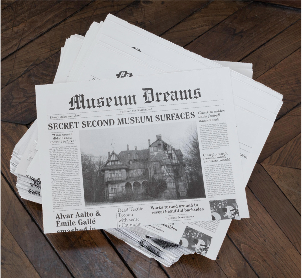 Museum Dreams newspaper